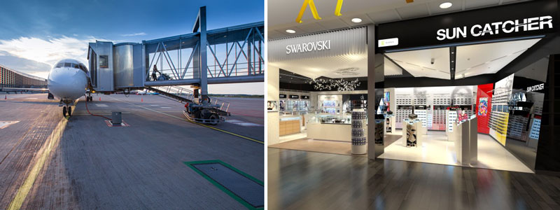 Arlanda öppnar exklusiv shoppinggata