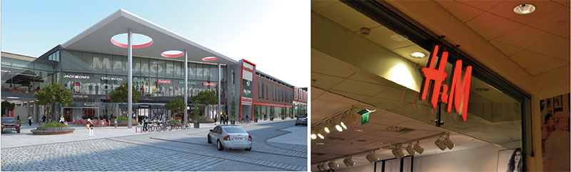 H&M utökar i nya Malmö Plaza