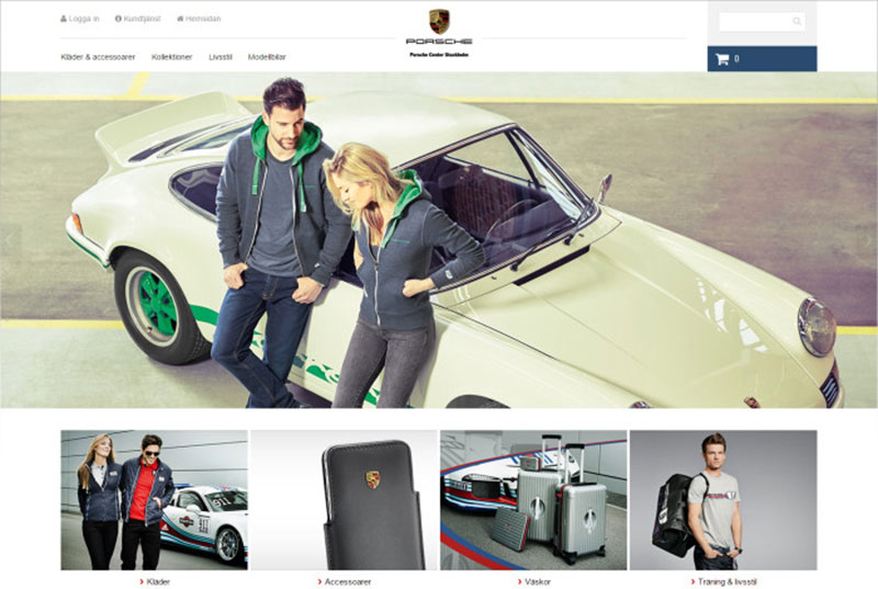 Porsche lanserar ny e-handel