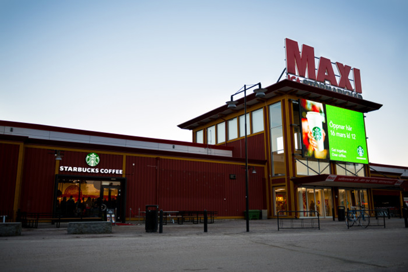 Nu öppnar Starbucks på Erikslund