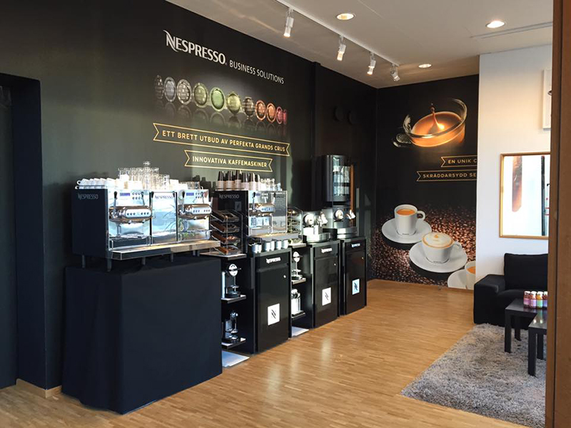 Nespresso öppnar showroom i Malmö