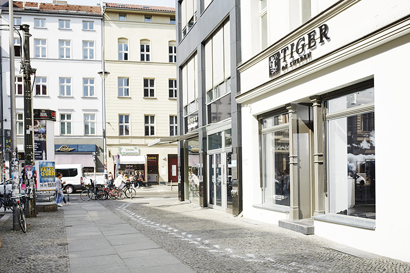 Tiger öppnar sin första herrbutik Berlin