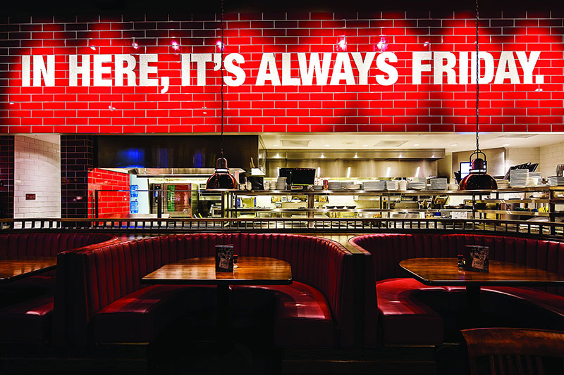 TGI Fridays till Täby Centrum