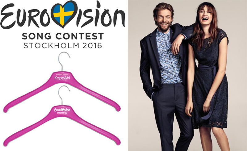 KappAhl partner till Eurovision 2016