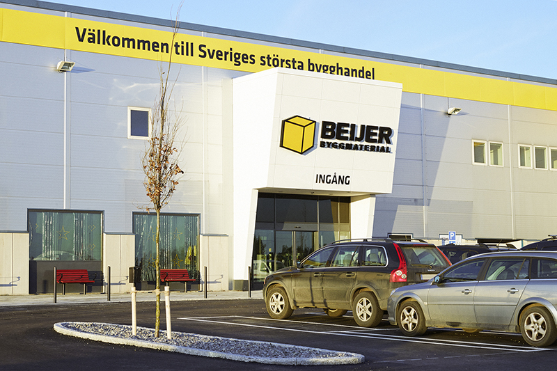 Beijer öppnar byggvaruhus i Mölndal