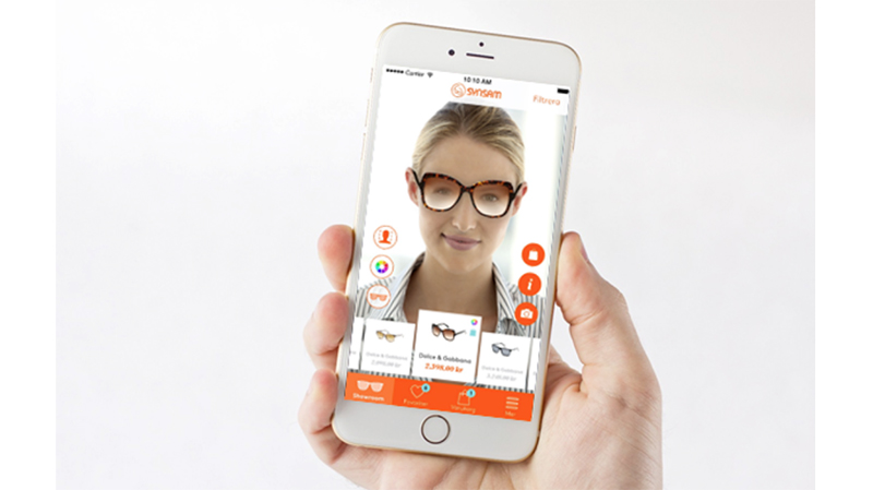 Synsam låter kunden prova virtuellt