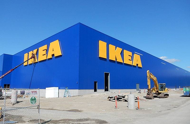 Här installerar Ikea rekordstor solanläggning