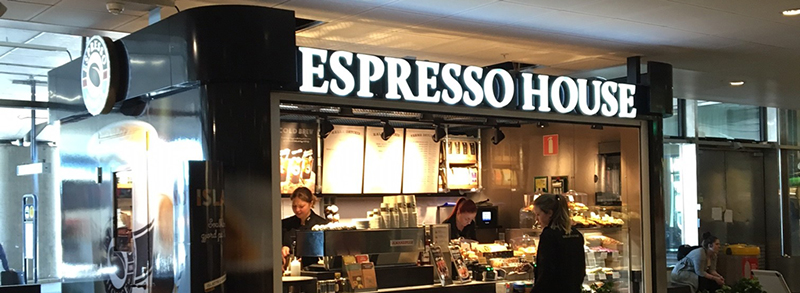 Espresso House öppnar på Arlanda