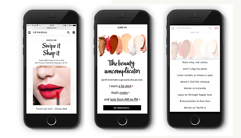 Sephora: Swipe it, shop it!