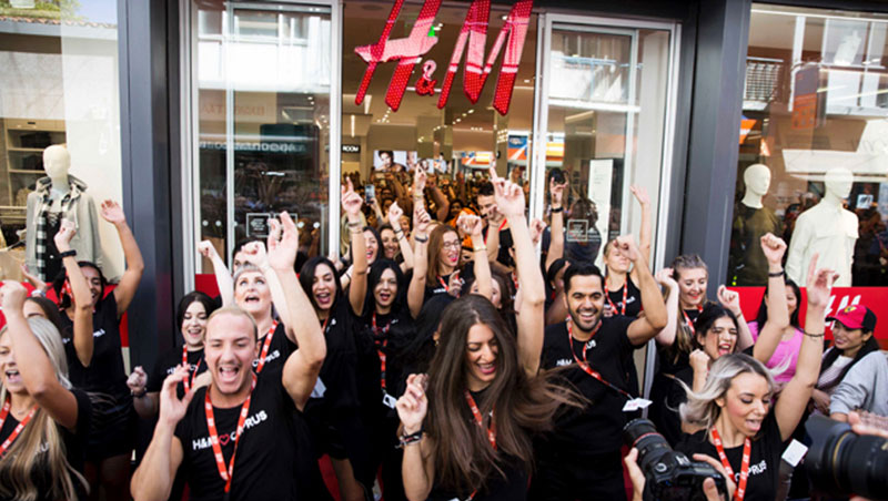 Nu har H&M öppnat i Cypern