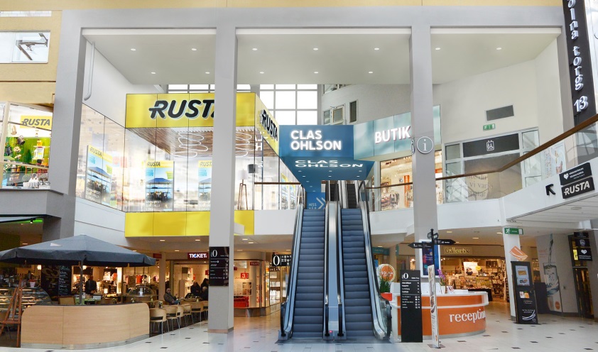 Rusta flyttar in i Solna Centrum