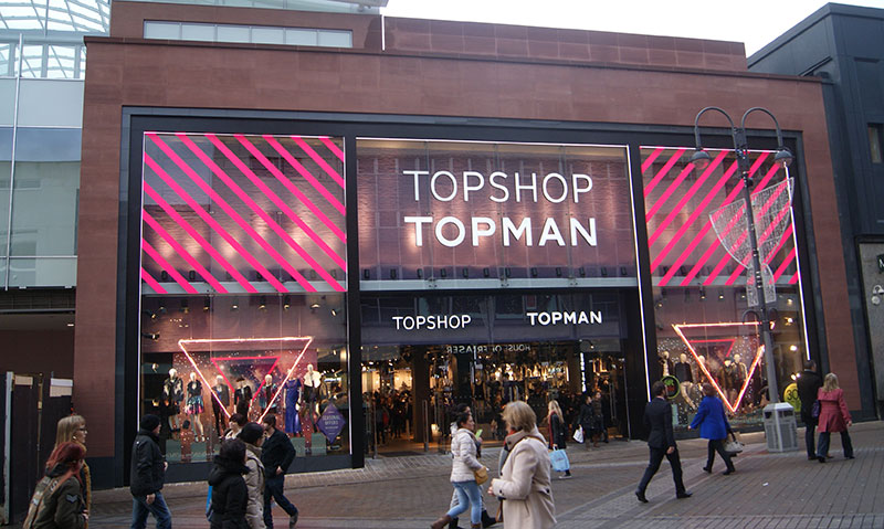 Topshop öppnar i Tyskland