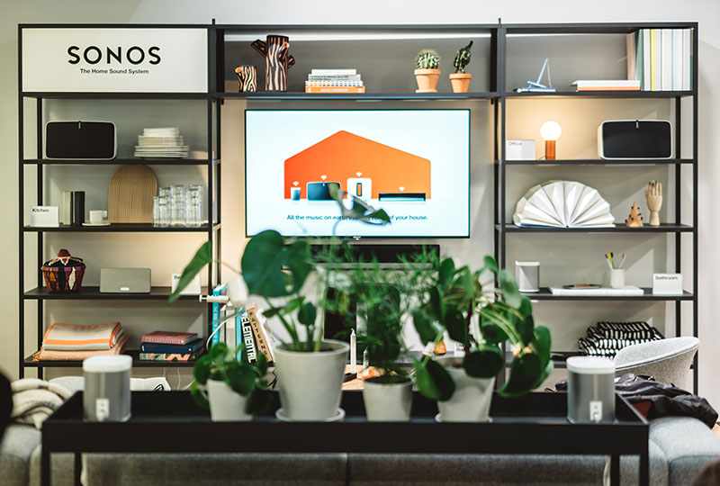 Premiär för Sonos och Hays shop in shop