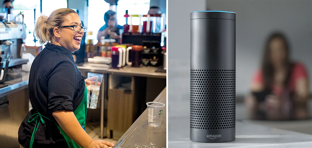 Alexa gör entré hos Starbucks