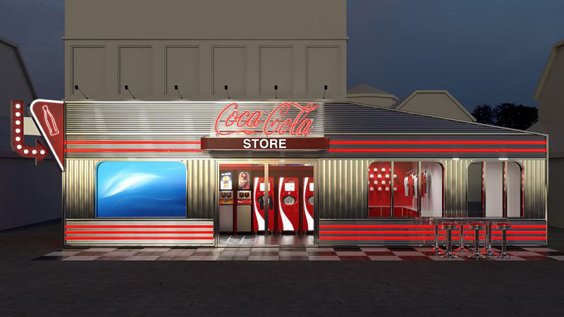 Här öppnar Nordens första Coca Cola Store