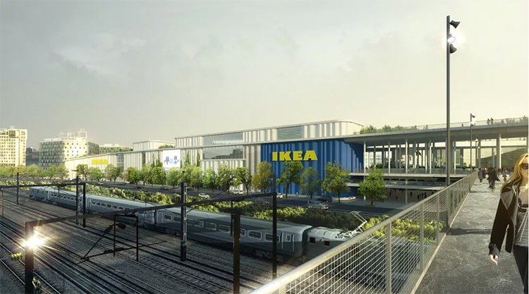 Här öppnar Ikea i centrala Köpenhamn