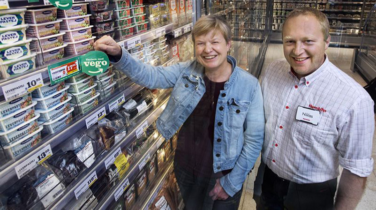 Vegetariskt lyfts fram i Hemköps flaggskepp