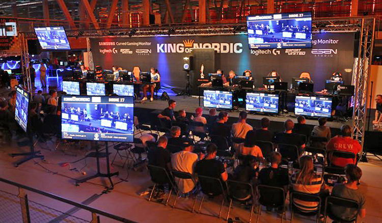 Stort e-sportevent hos Kungsmässan