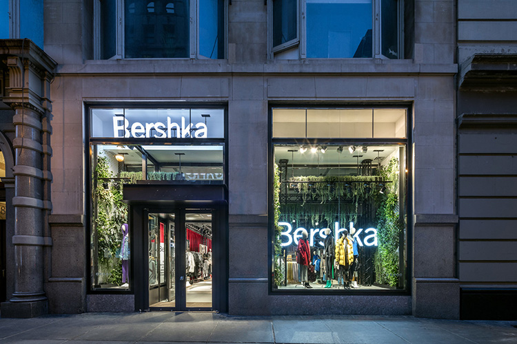 Här gör Bershka butiksentré med pop up