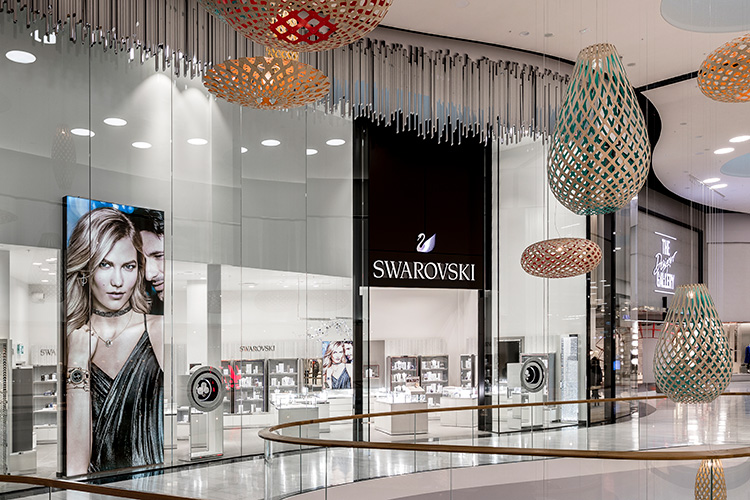 Gnistrande design hos Swarovski