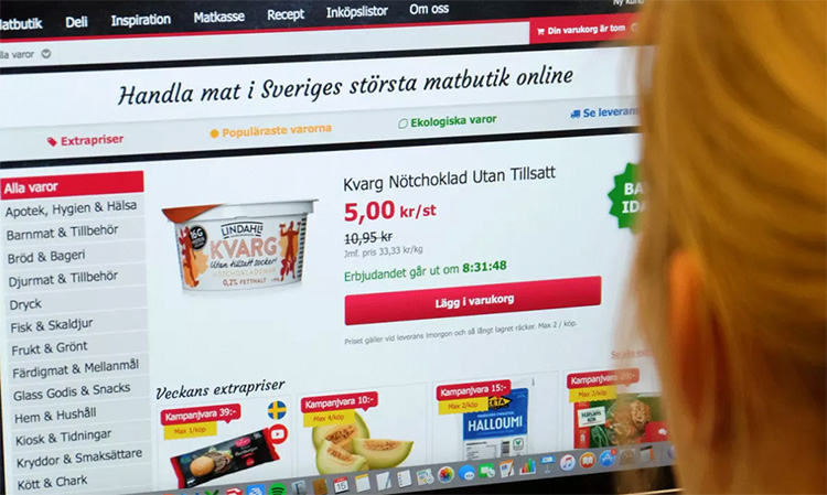 Så köper onlinekunden dagligvaror