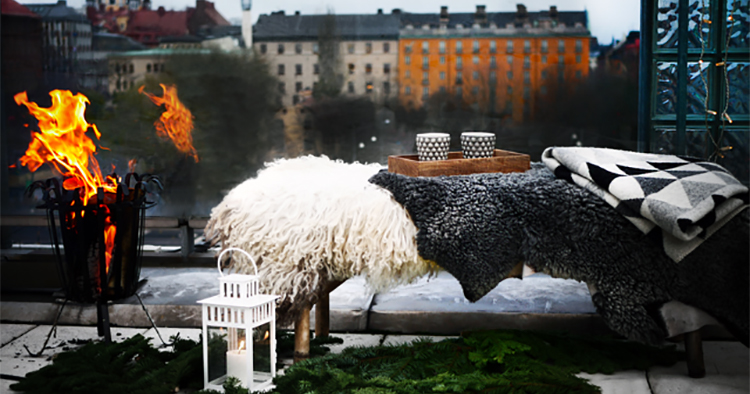 Skönt häng på Stockholms högsta julmarknad