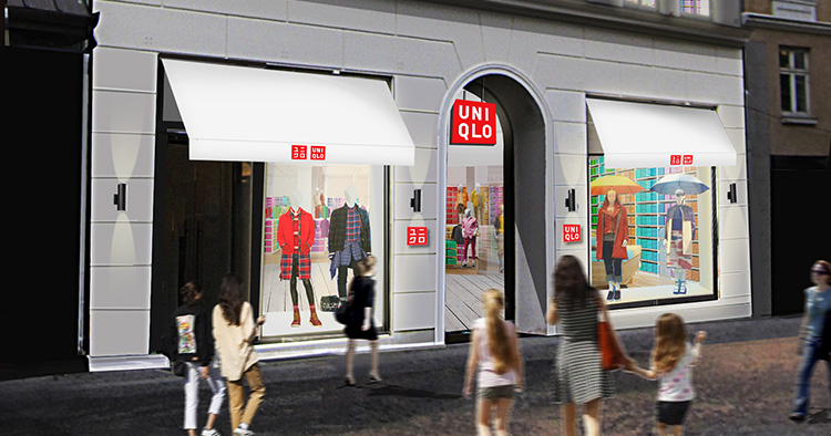 Uniqlo öppnar på Strøget i Köpenhamn