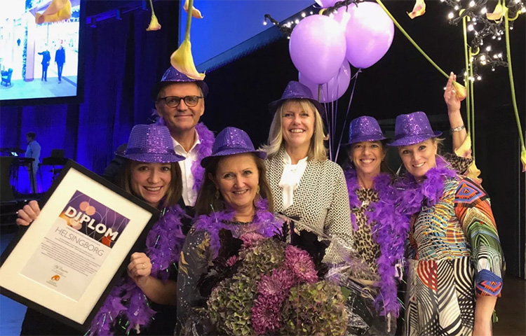 Helsingborg är Årets Purple Flagstad 2018