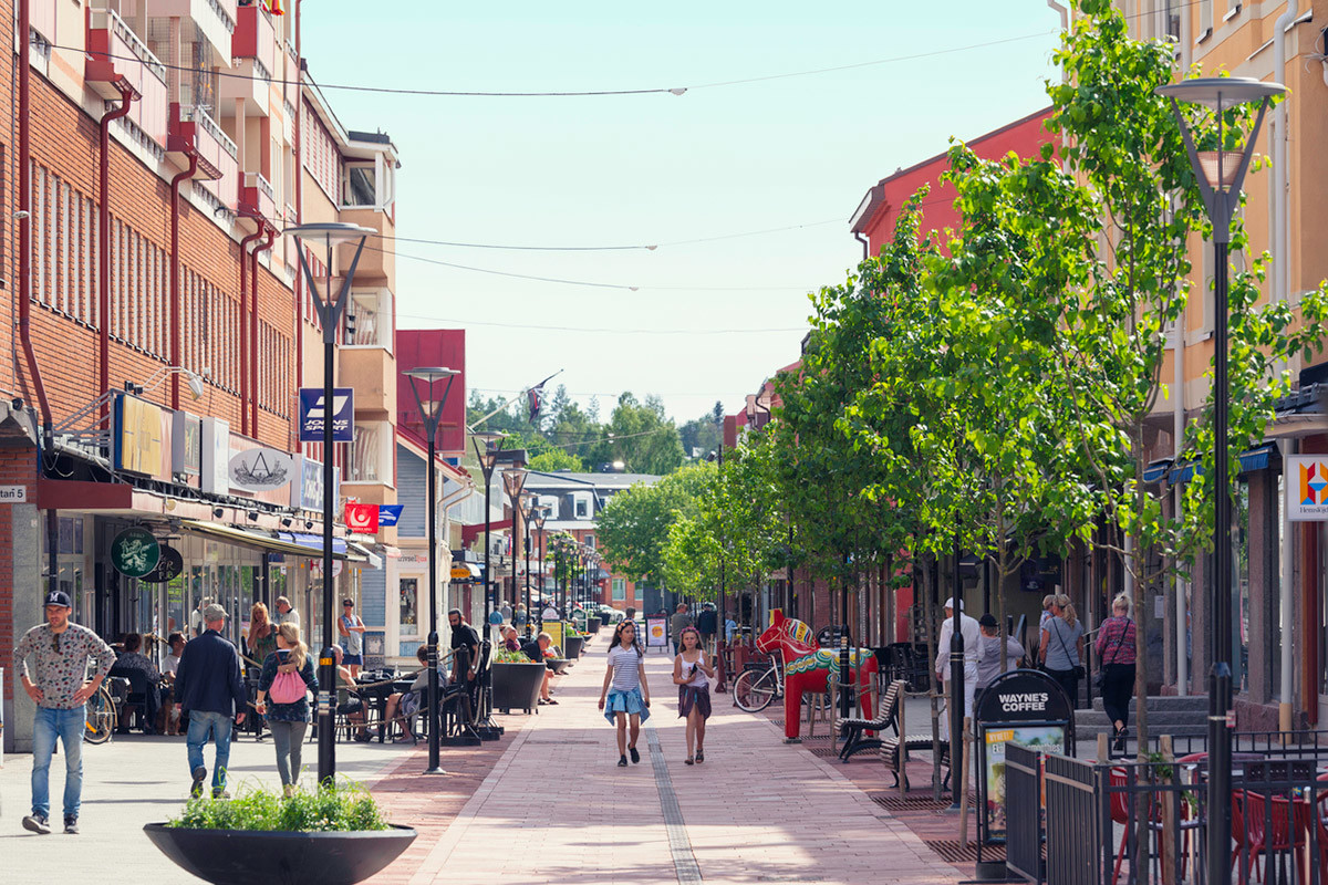 Modeetablering i centrala Mora