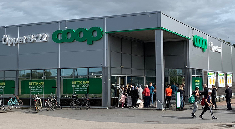 Här är 13 Nettobutiker som blir Coop