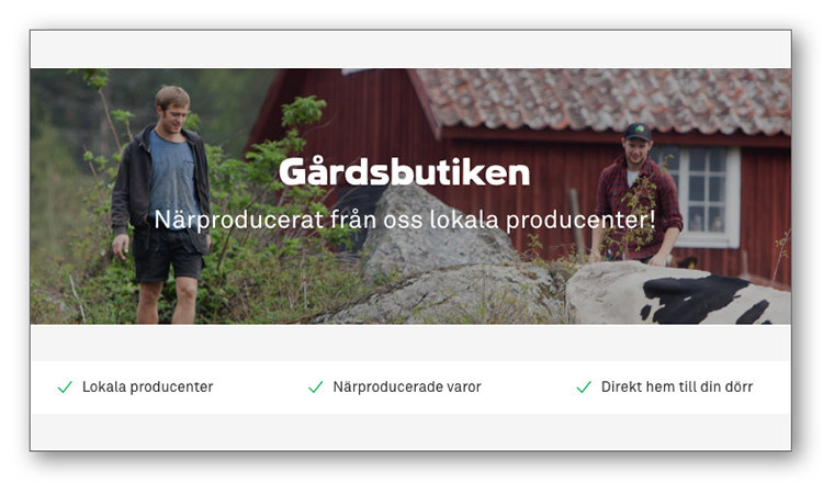 Coop öppnar gårdsbutik online