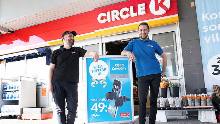 Kjell & Company flyttar in hos Circle K