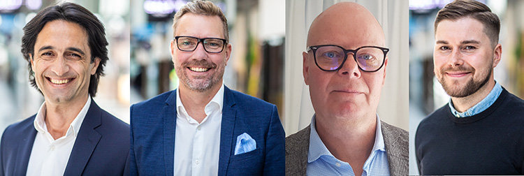 Fyra nya uthyrningsansvariga till Citycon