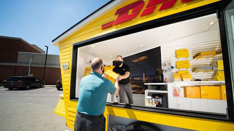 DHL ökar tillgängligheten med pop up