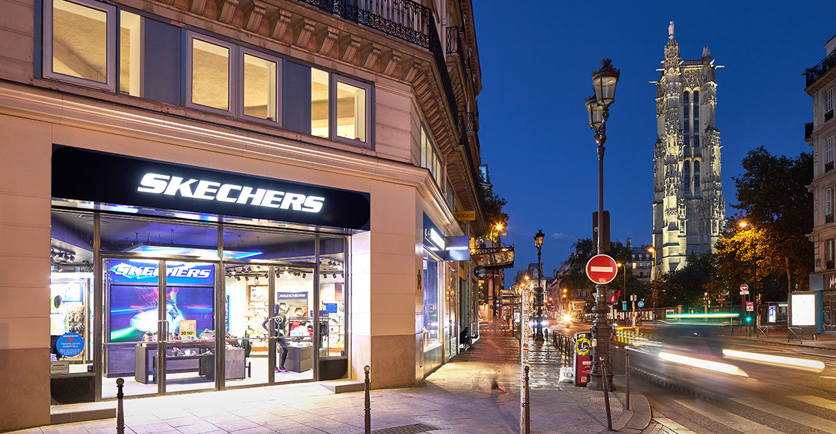 Därför öppnar Skechers på Rue de Rivoli