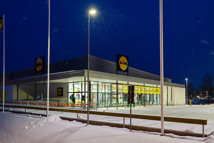 Lidl har öppnat sin nordligaste butik