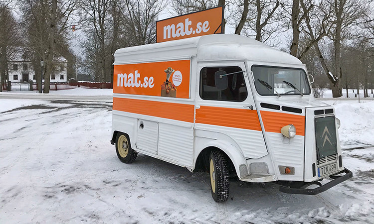 Foodtruck med krogmat – och diskborstar