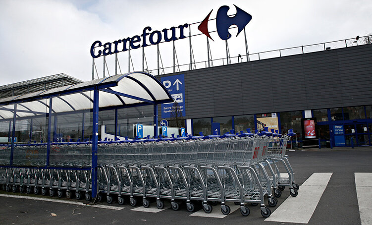 Carrefour bygger in outlet i butiken