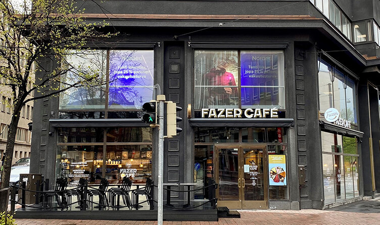 Fazer expanderar sitt cafékoncept