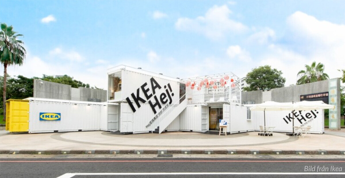 Ikea lanserar mobilt containerkoncept