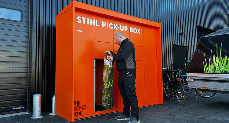 Ökad flexibilitet med pick-up box