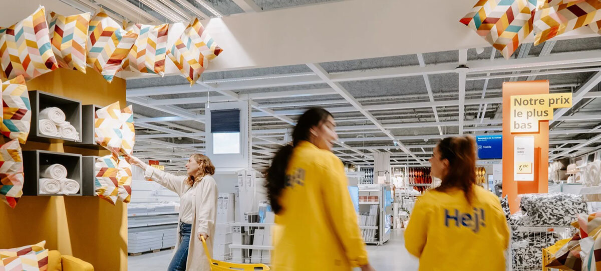 Ikea miljardinvesterar i fysiska butiker
