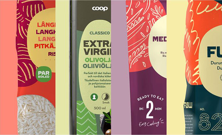 Coop ger eget varumärke ny design