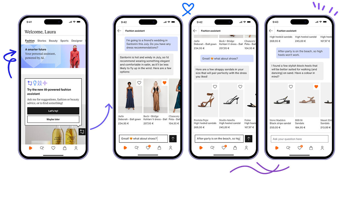 Zalando vässar upplevelsen med ChatGPT 