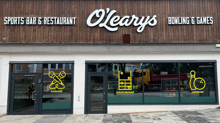 O’Learys öppnar nytt i centrum
