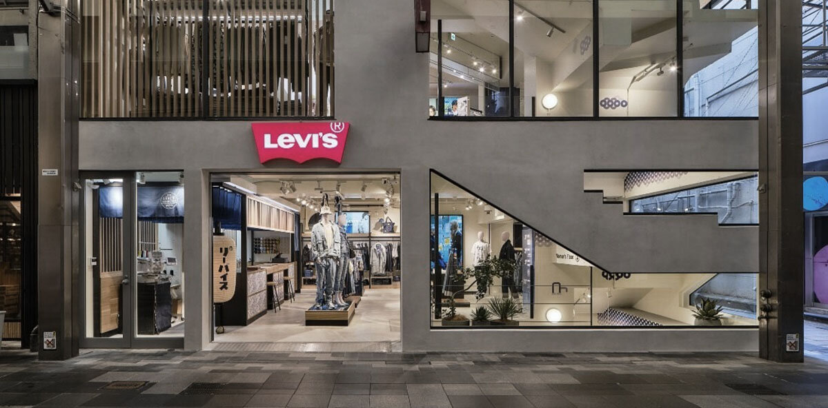 Levi's ger butiken lokal prägel