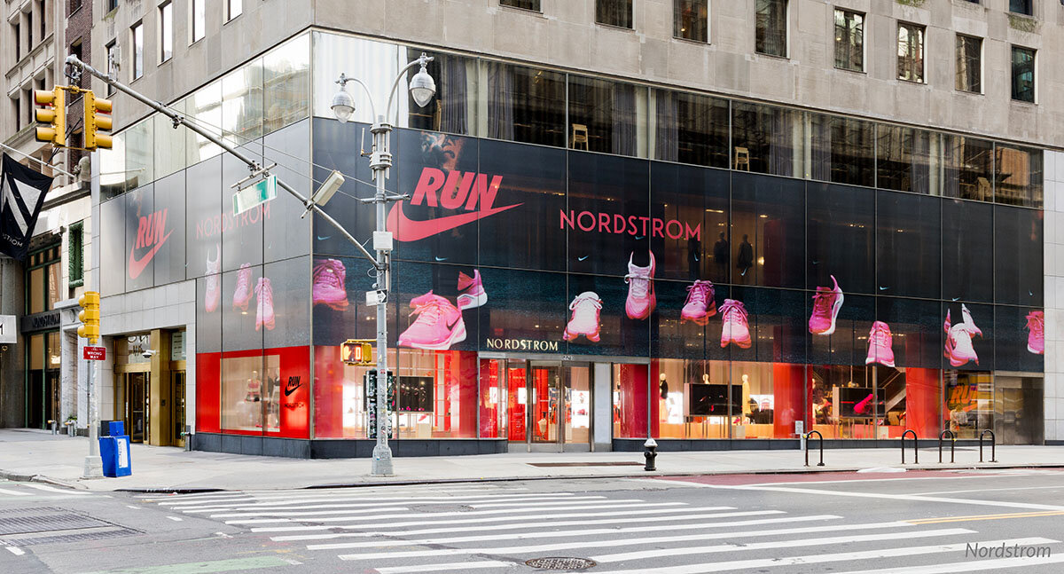 Nike tar (löp)steget in hos Nordstrom