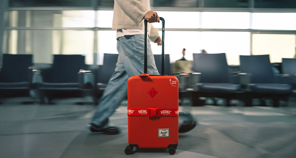 Röd reslust med Heinz och Herschel