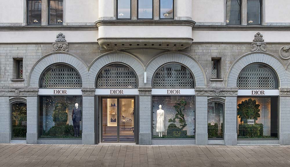 Här är Diors nya butik i Stockholm