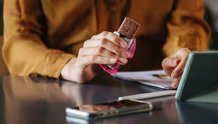 Snabb energi ersätter måltider